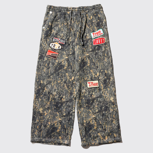 true religion buddha camo sweat pants