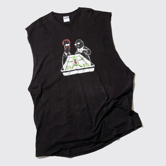vintage kermit dissection parody hell n/s t-shirt