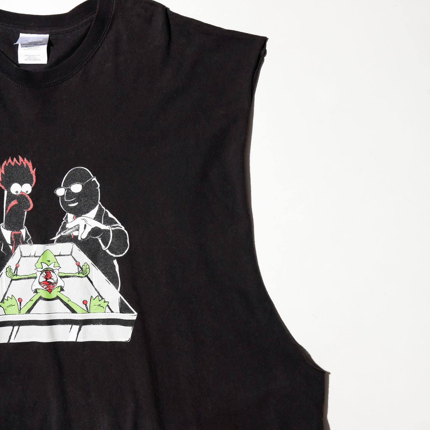 vintage kermit dissection parody hell n/s t-shirt