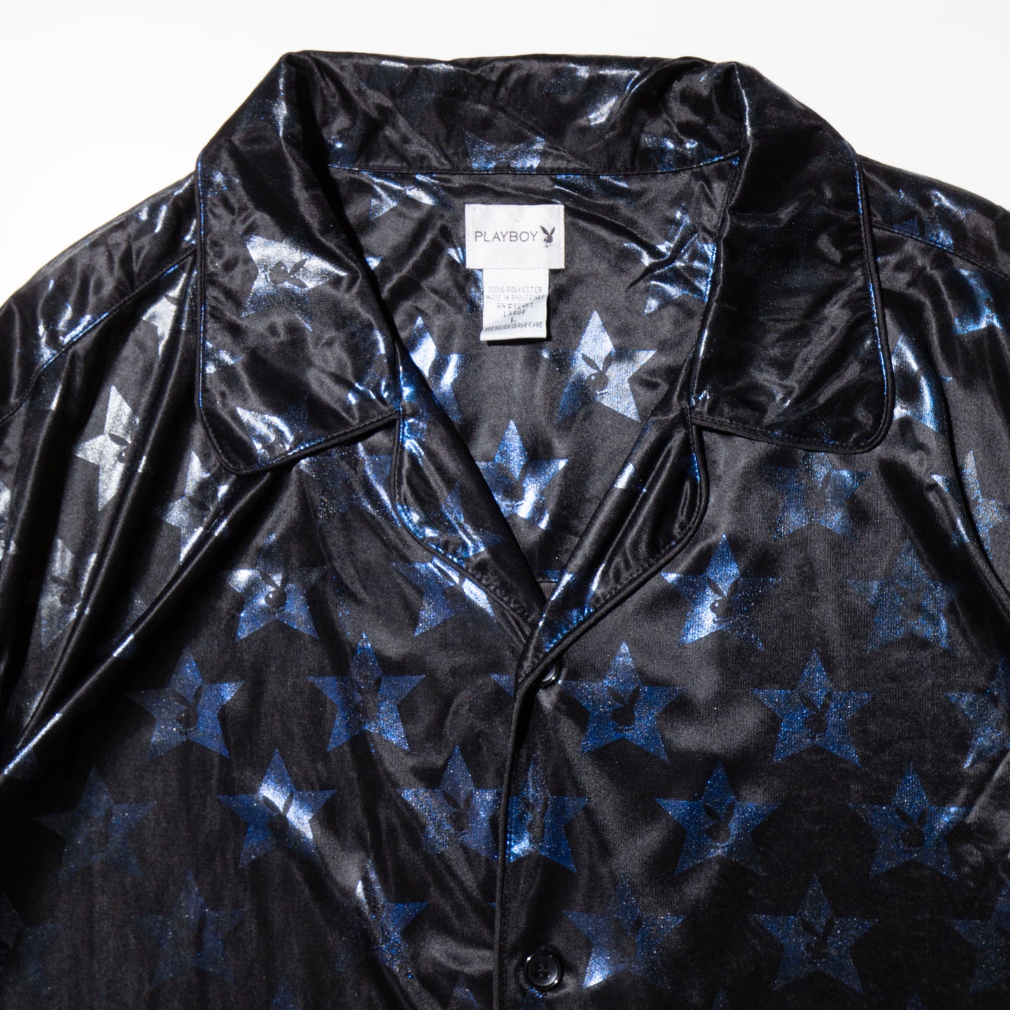 vintage playboy star shiny h/s shirt