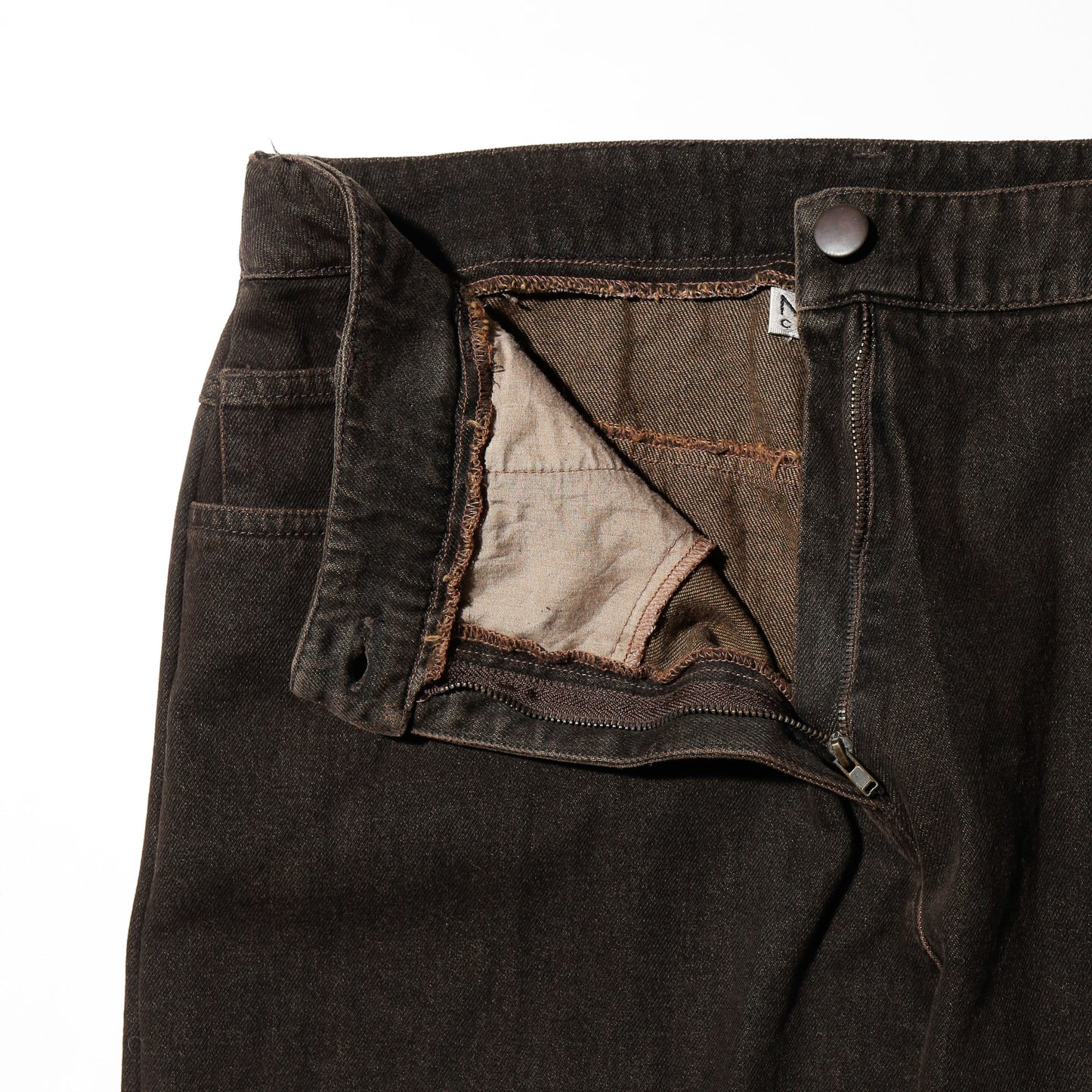 vintage 90's calf patchwork jeans