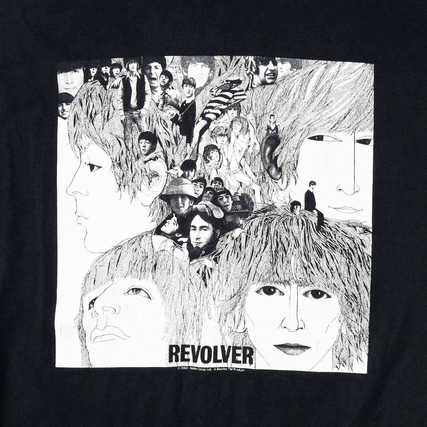 vintage 2002's the beatles revolver t-shirt