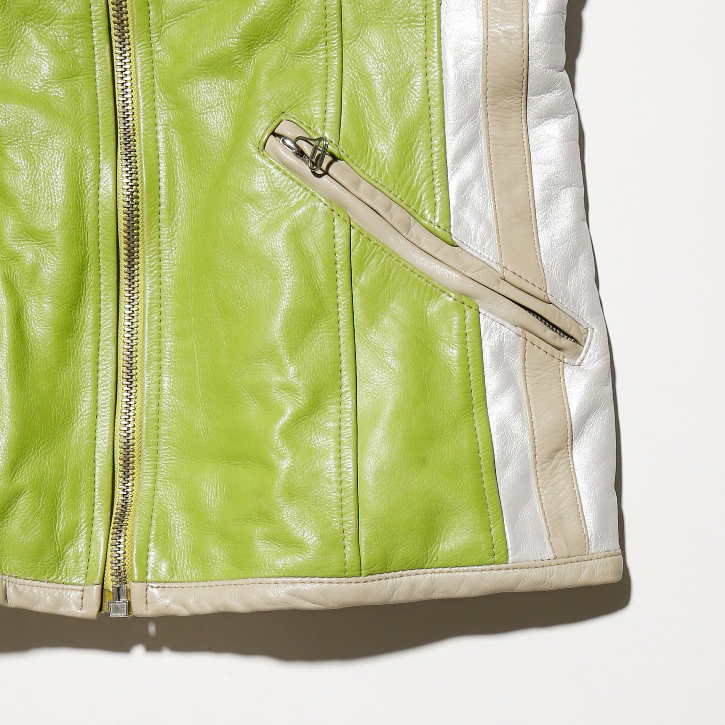 vintage star motorcycle leather jacket