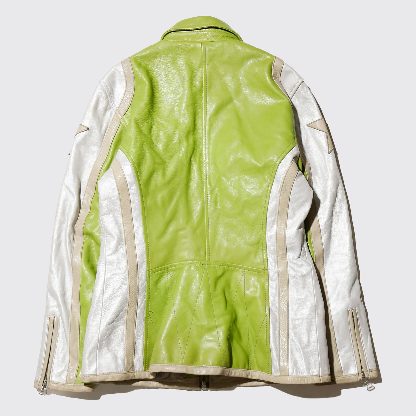 vintage star motorcycle leather jacket