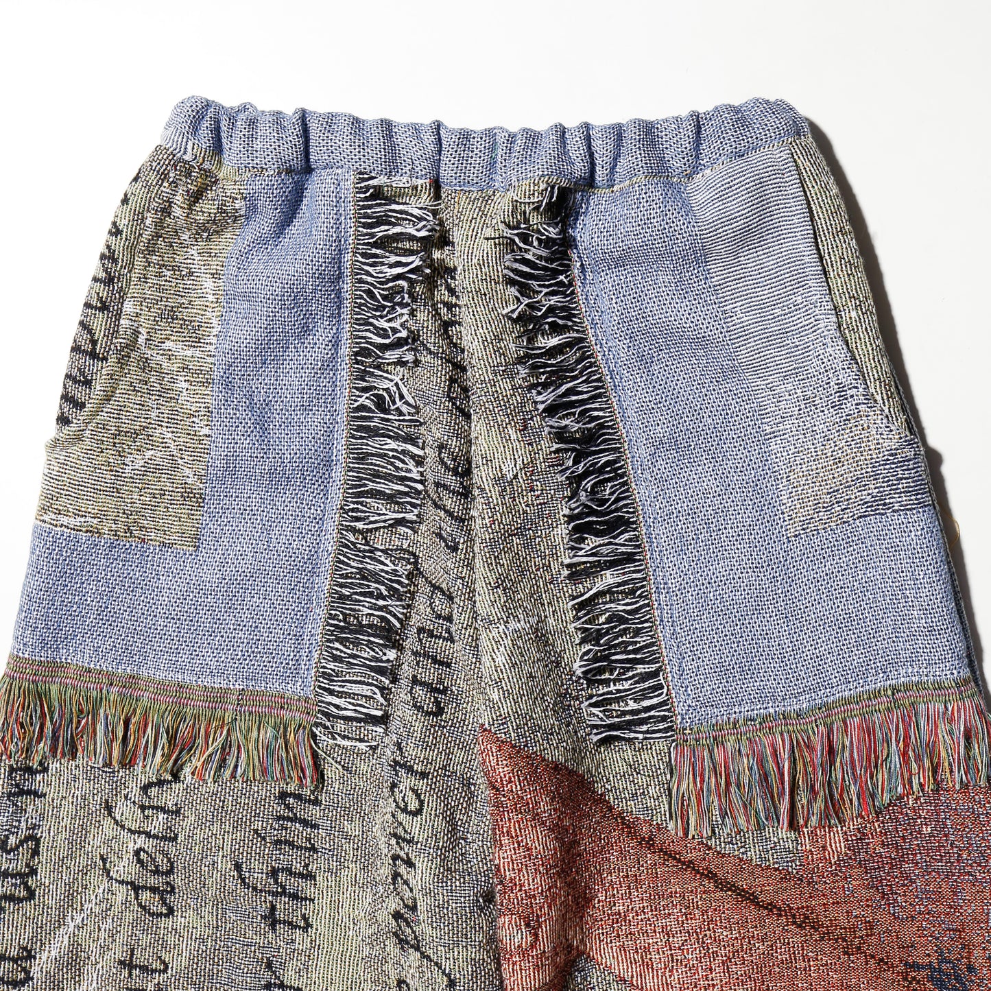 *one-off rug wide trousers
