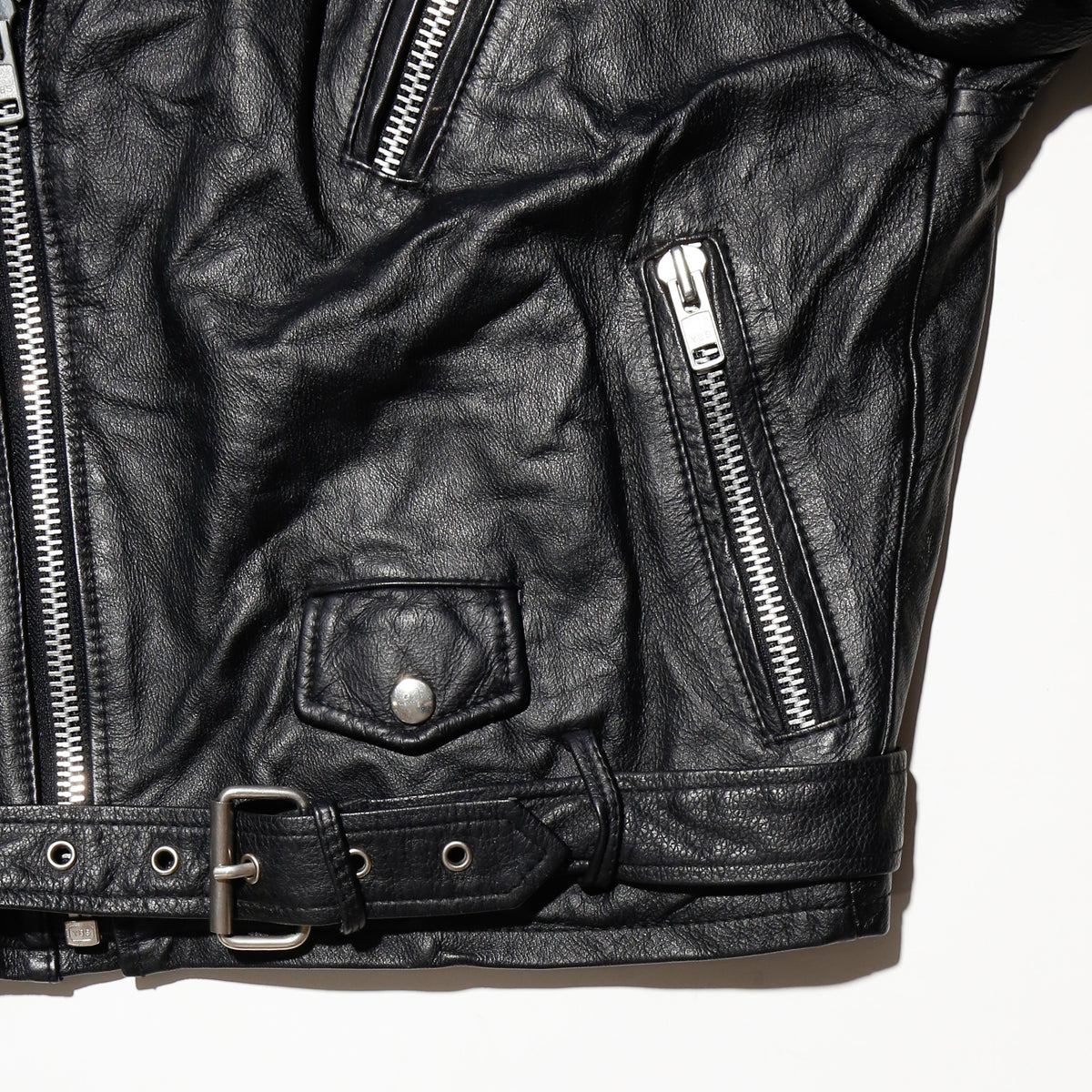 vintage custom leather riders jacket