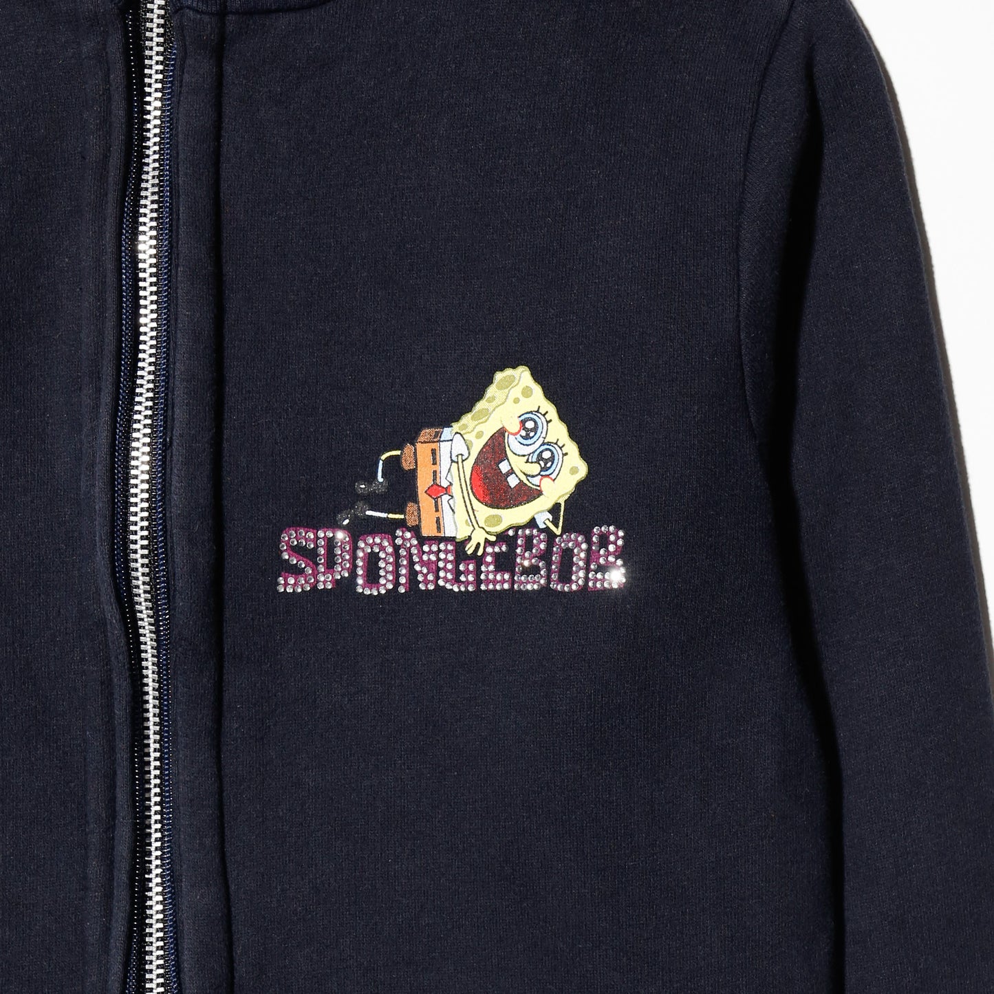 vintage 00's euro sponge bob skinny jacket