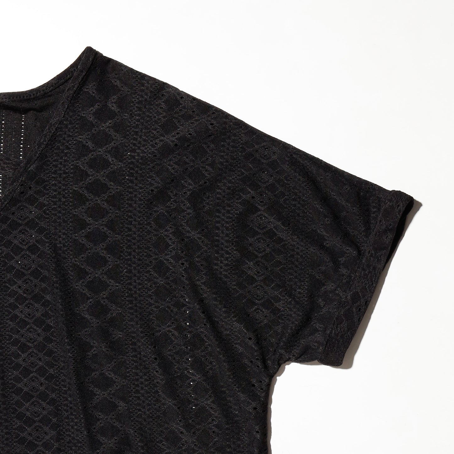 vintage pointelle round lace cut sew