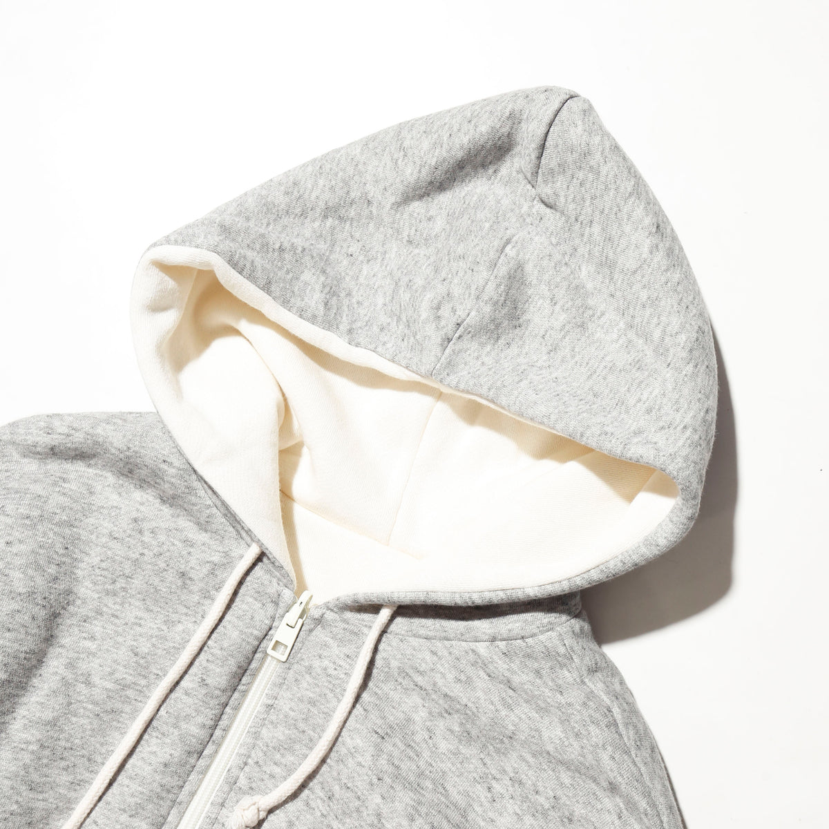 vintage cropped reversible padded hoodie