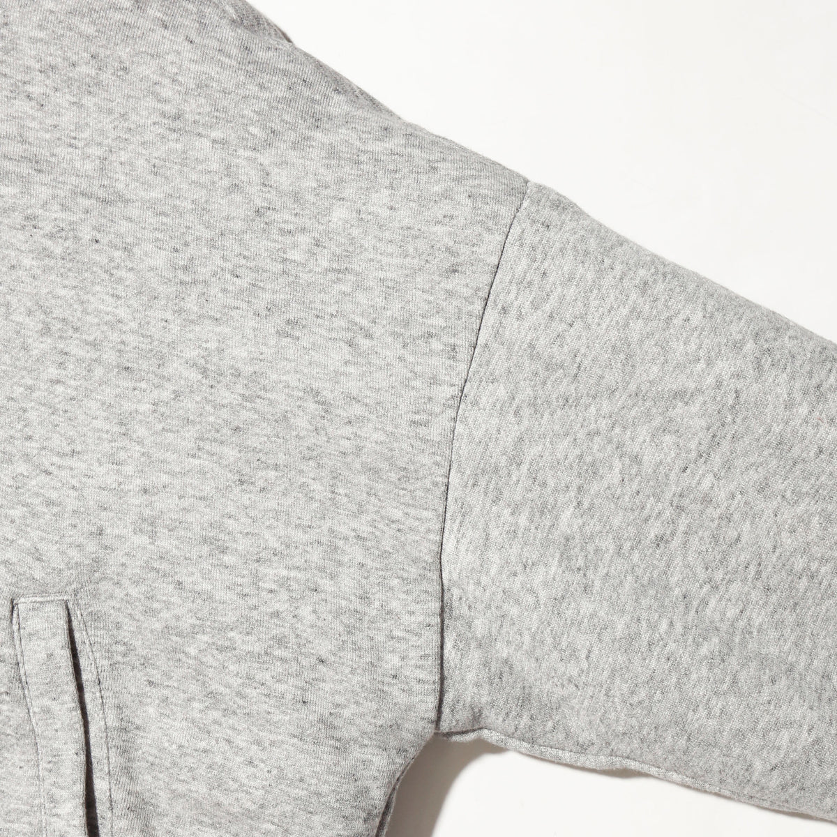 vintage cropped reversible padded hoodie