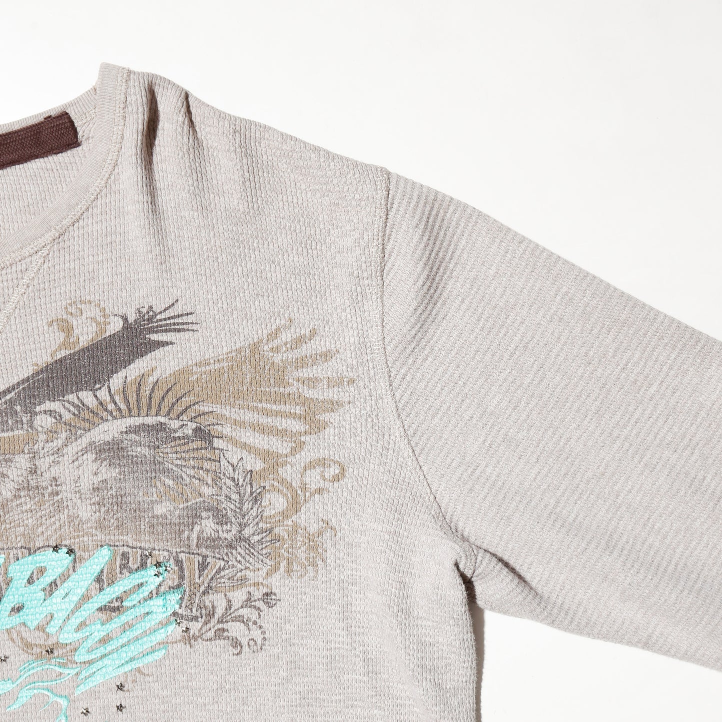 *one-off "making bacon" hand screen l/s