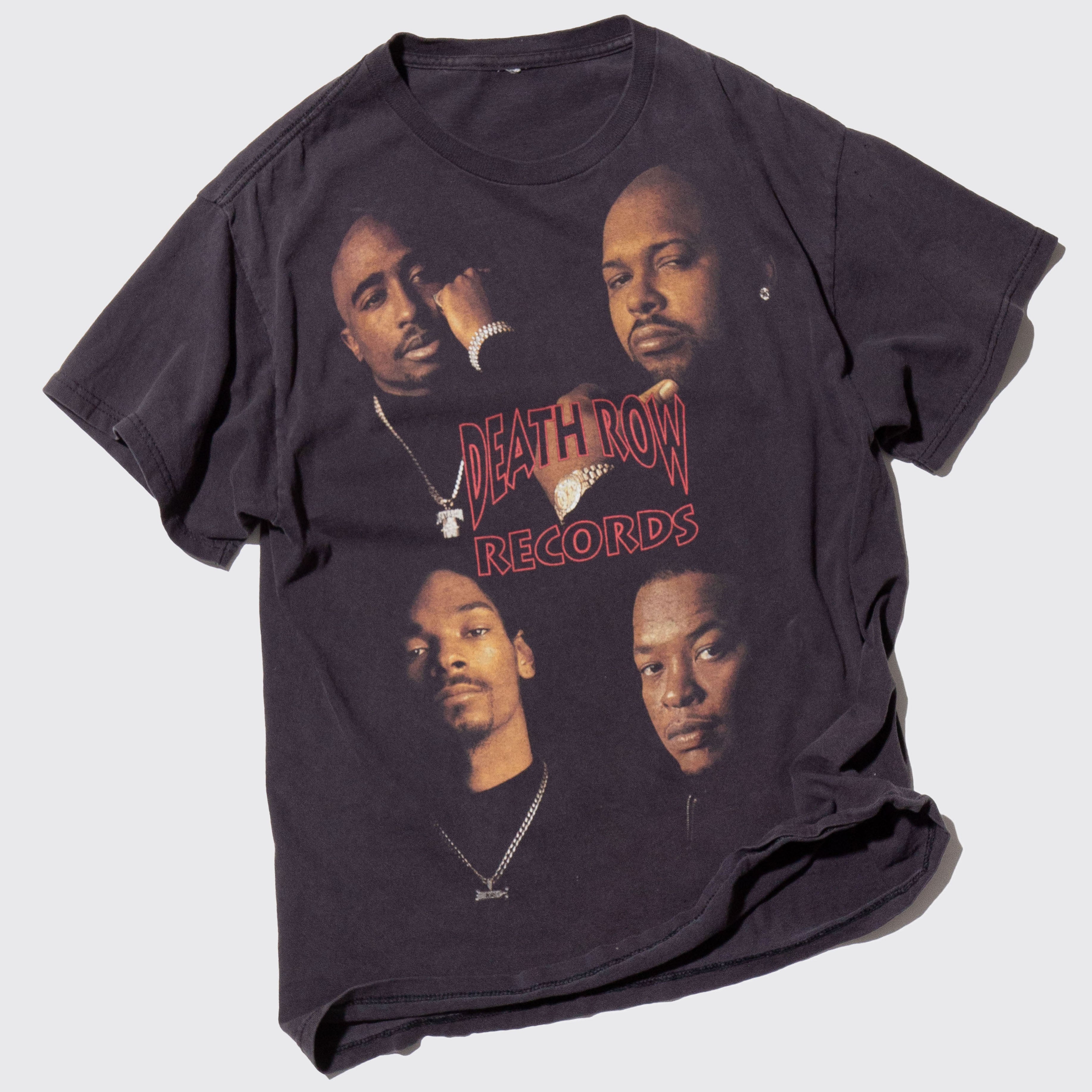 vintage 05's Death Row Records t-shirt , 2pac/Snoop Dog/Dr.Dre/Suge Kn –  NOILL