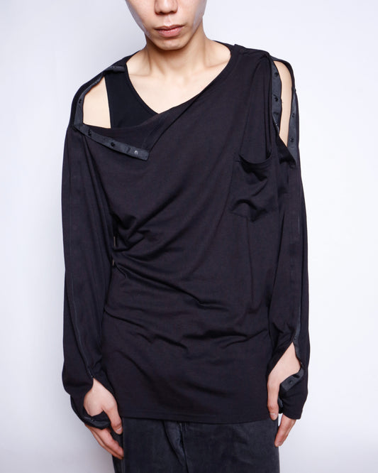 vintage snapped cut sew