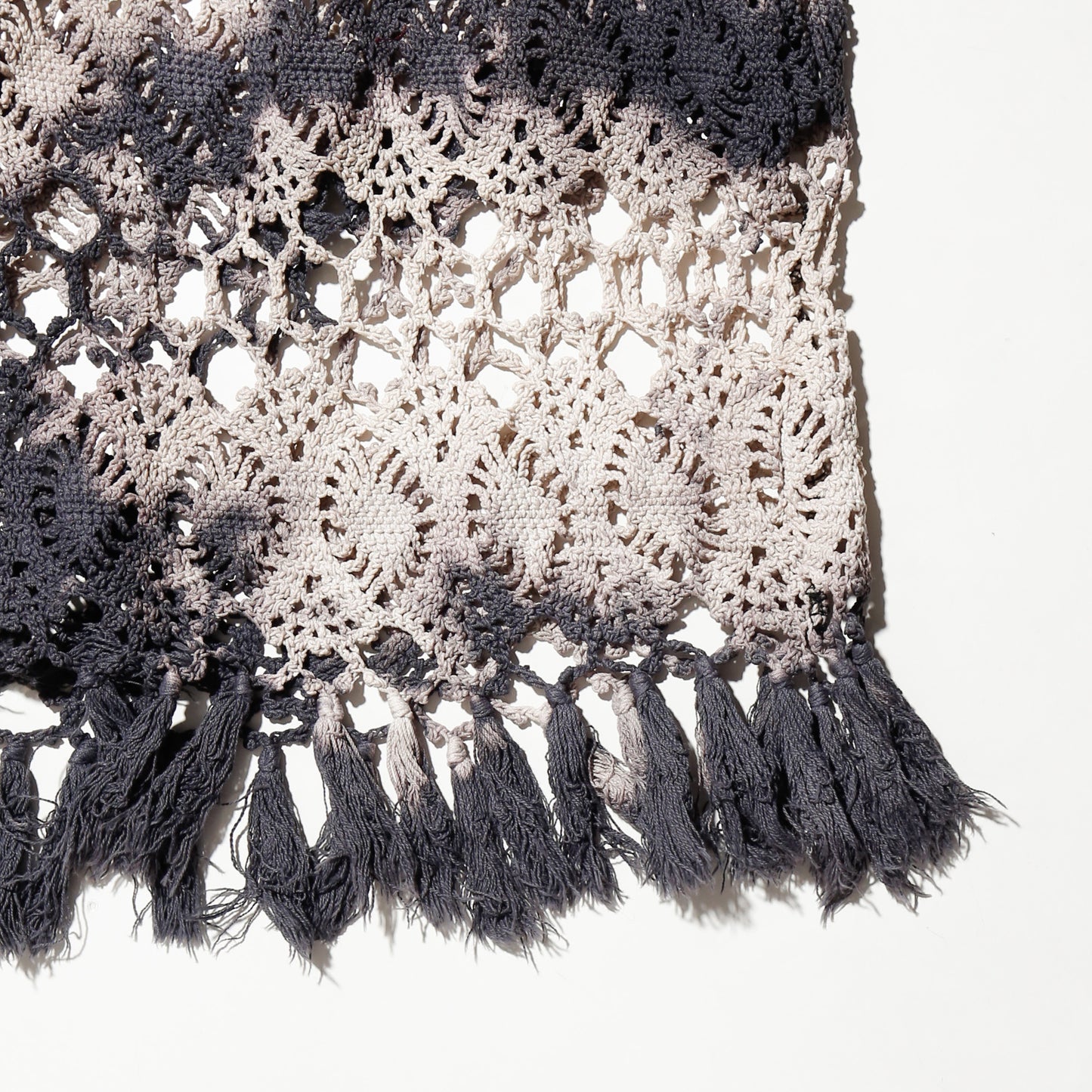 *one-off acid dye vintage lace up pullover