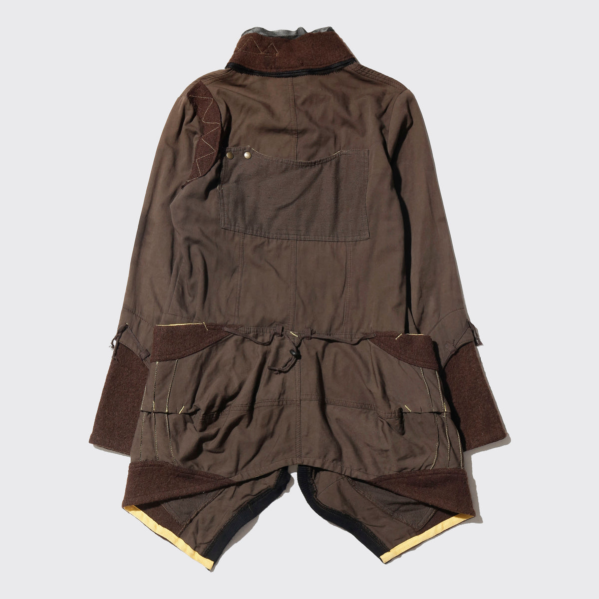 vintage euro deformed hybrid festival coat