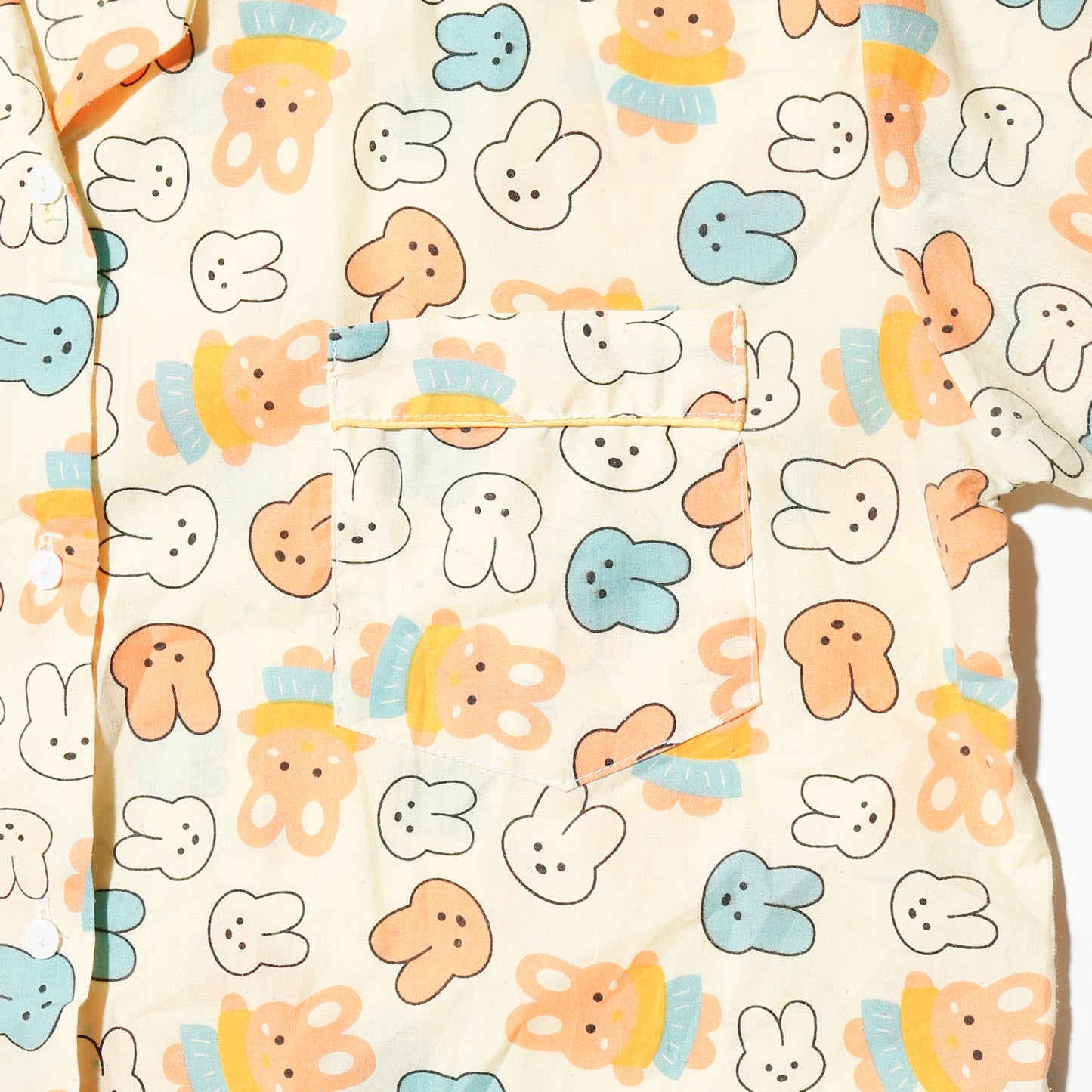 vintage rabbits monogram h/s shirt