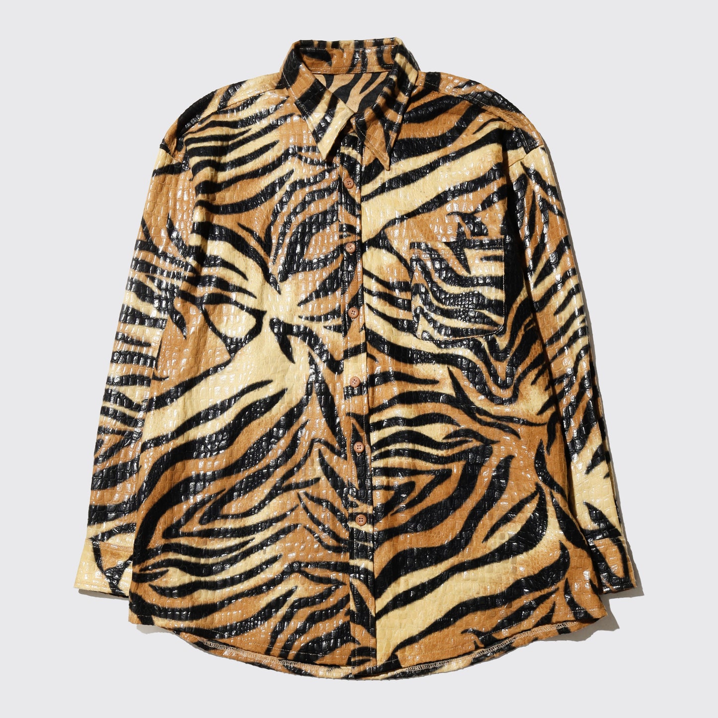 vintage enamel tiger shirt