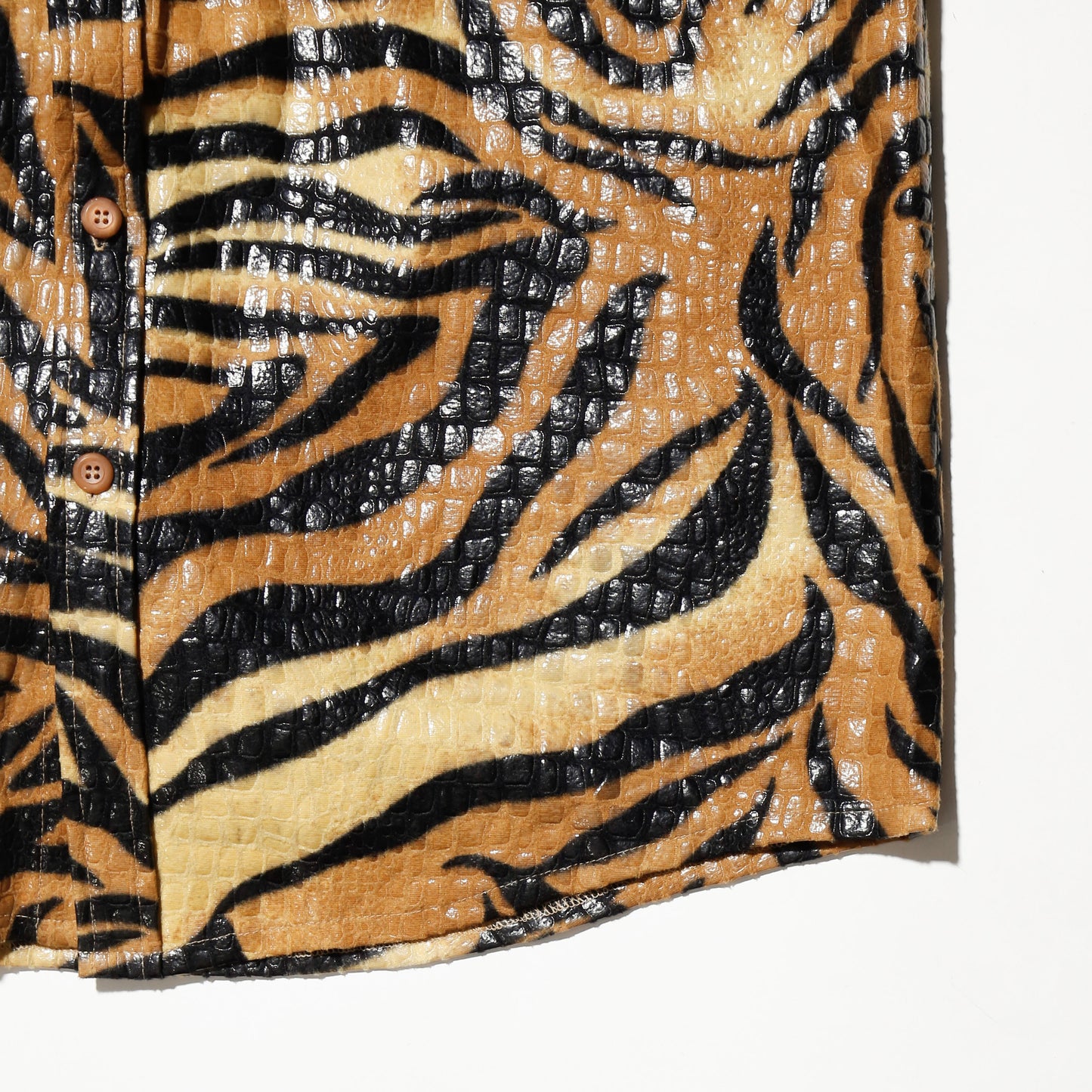 vintage enamel tiger shirt