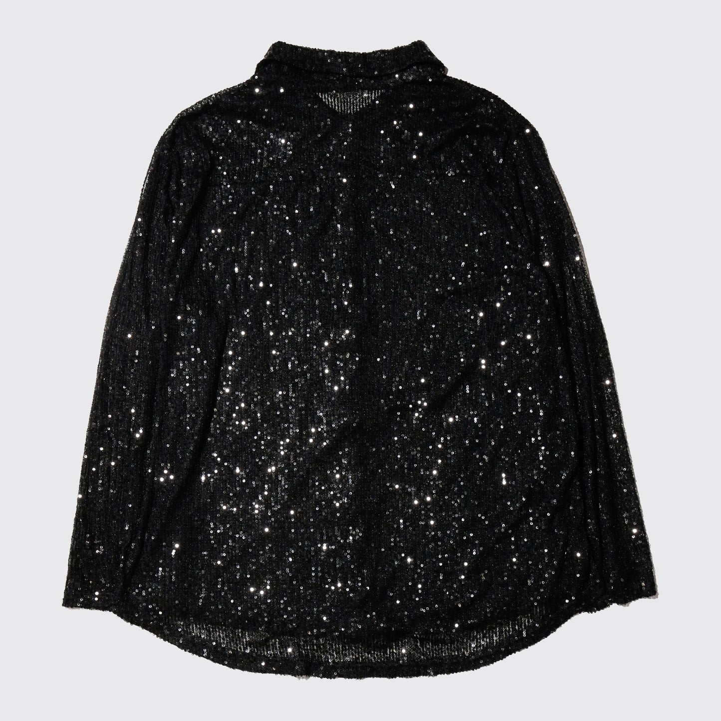 vintage spangle sheer shirt