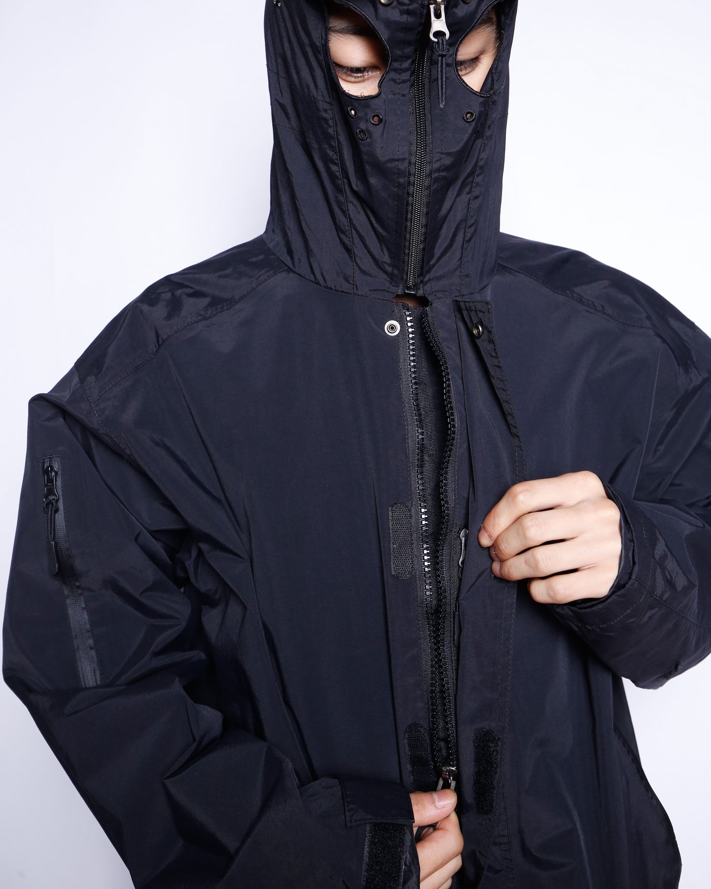 vintage goggle shell jacket