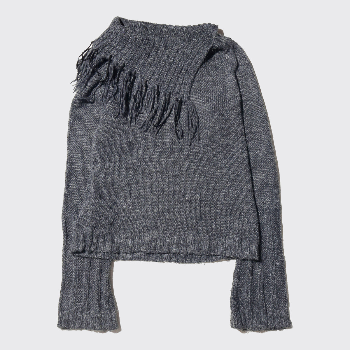vintage tassel fringe sweater