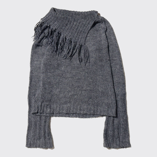 vintage tassel fringe sweater