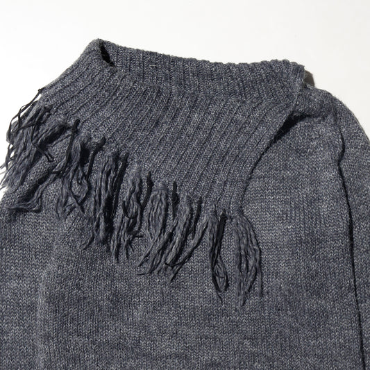 vintage tassel fringe sweater