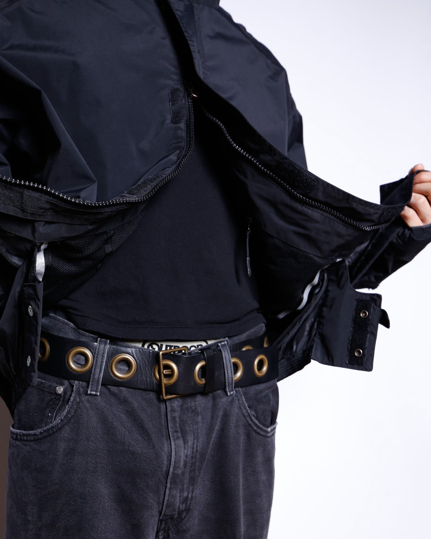 vintage goggle shell jacket