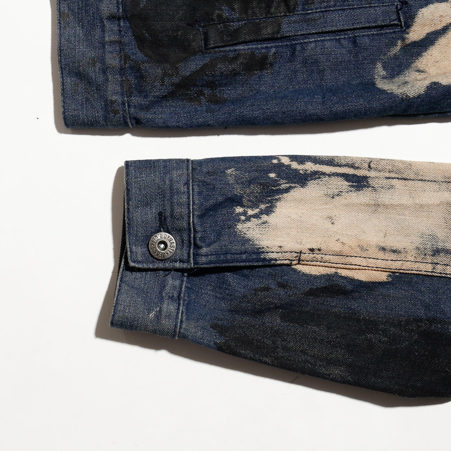 vintage ink accident trucker jacket