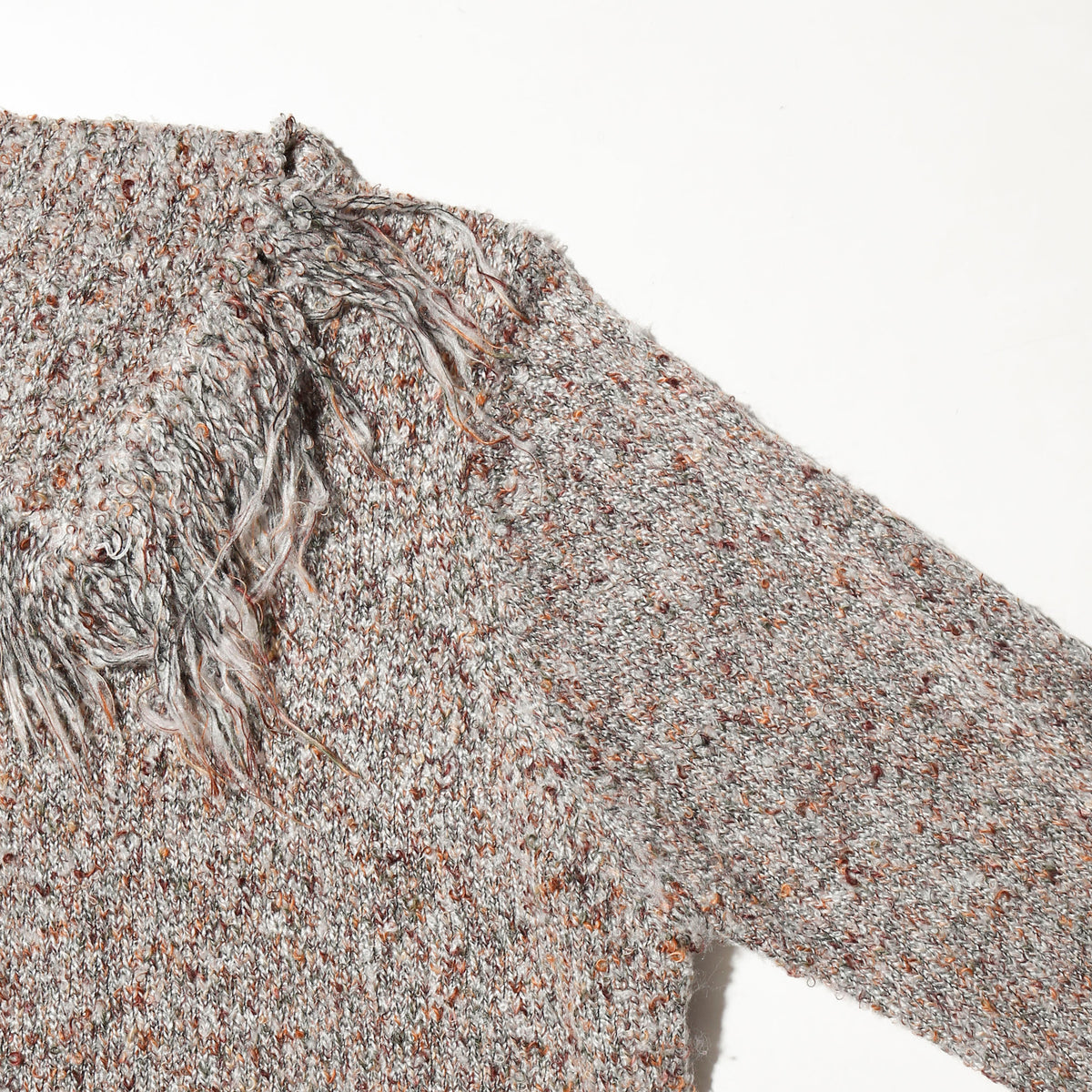 vintage tassel fringe sweater
