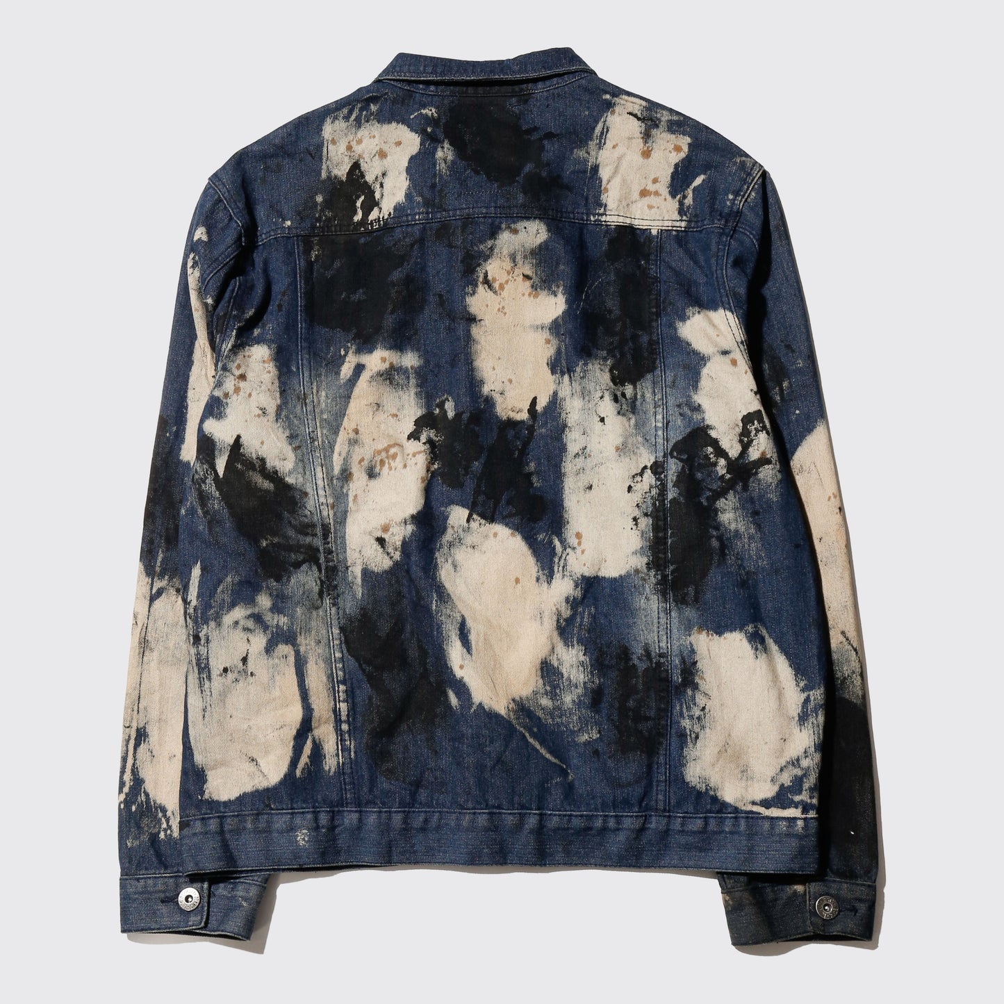 vintage ink accident trucker jacket