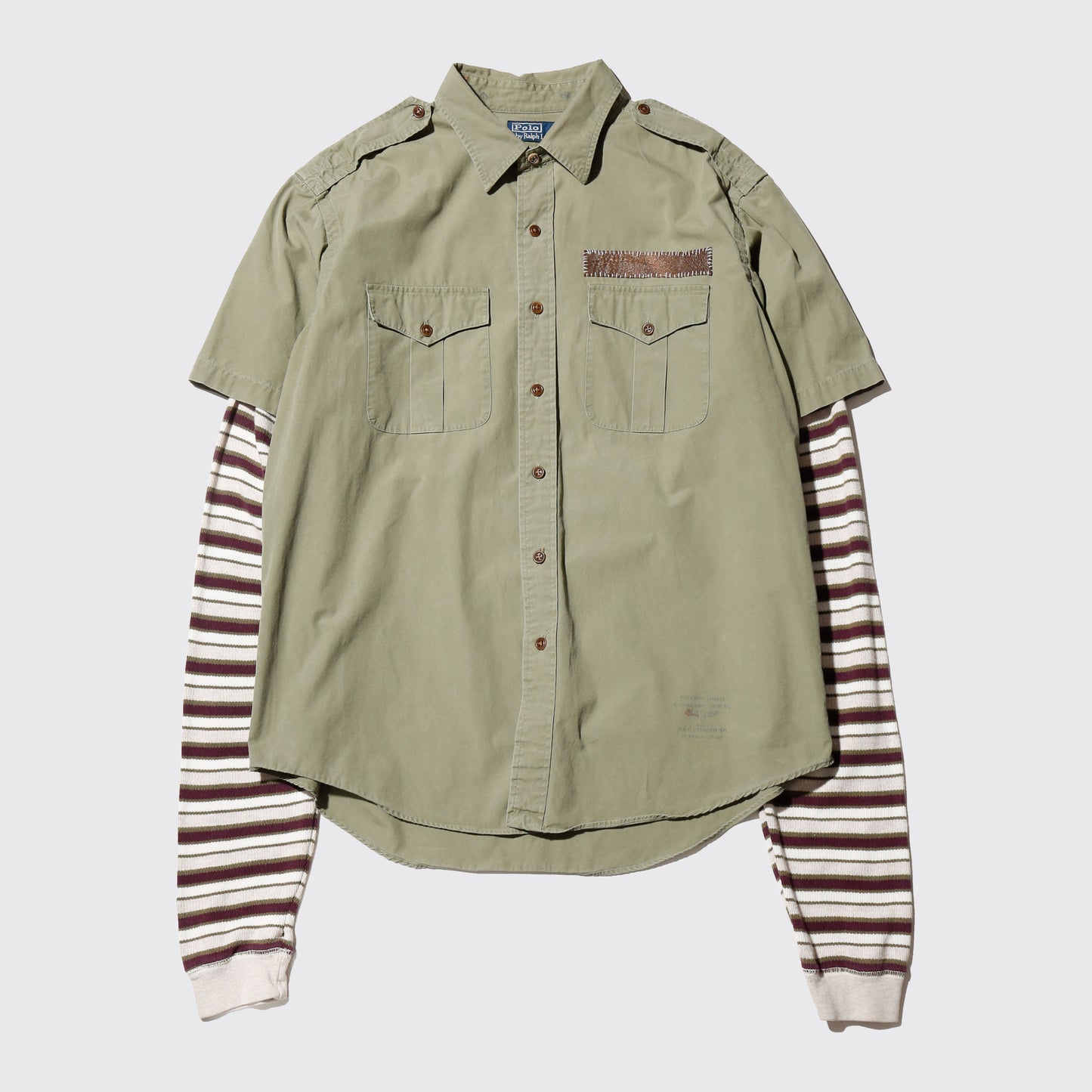 *one-off hybrid boy scout shirt