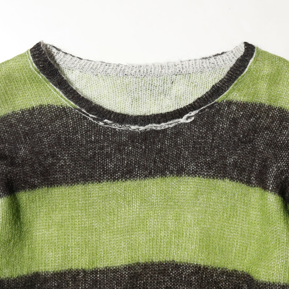 vintage border inside out sweater