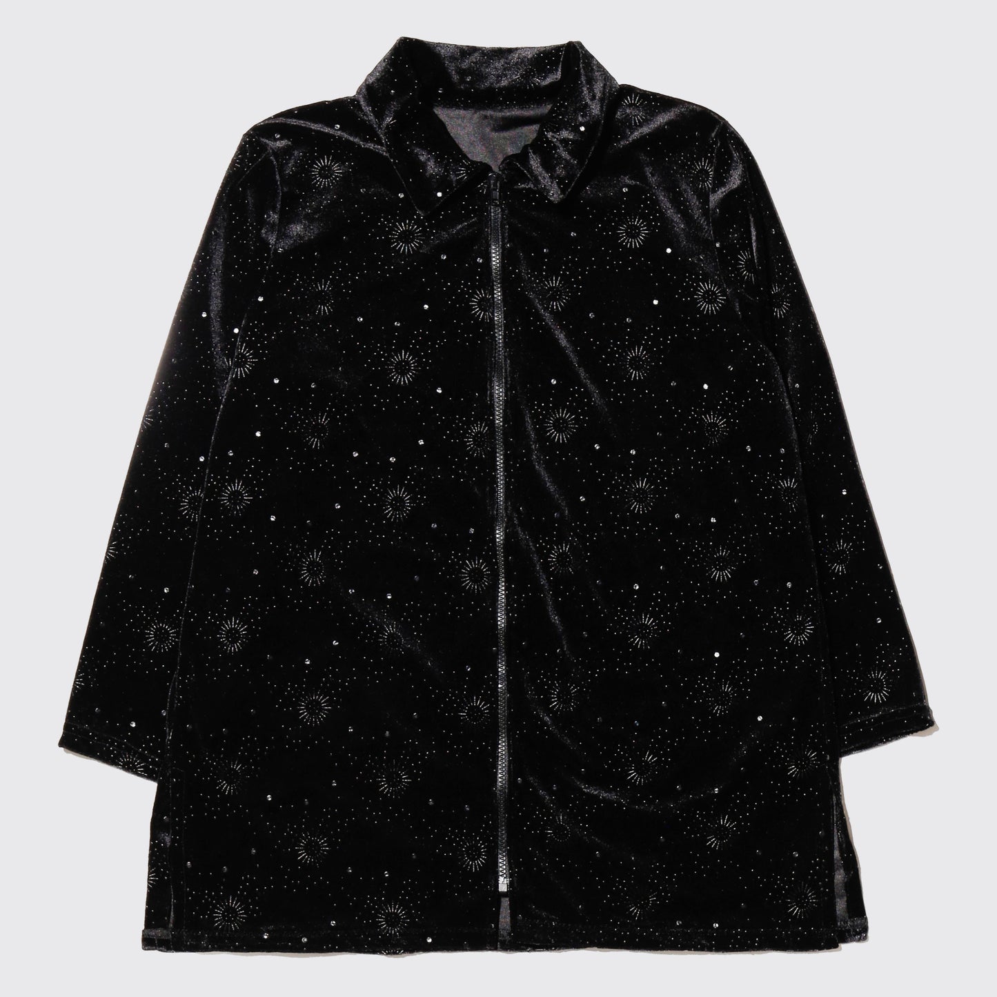 vintage sparkle velour shirt