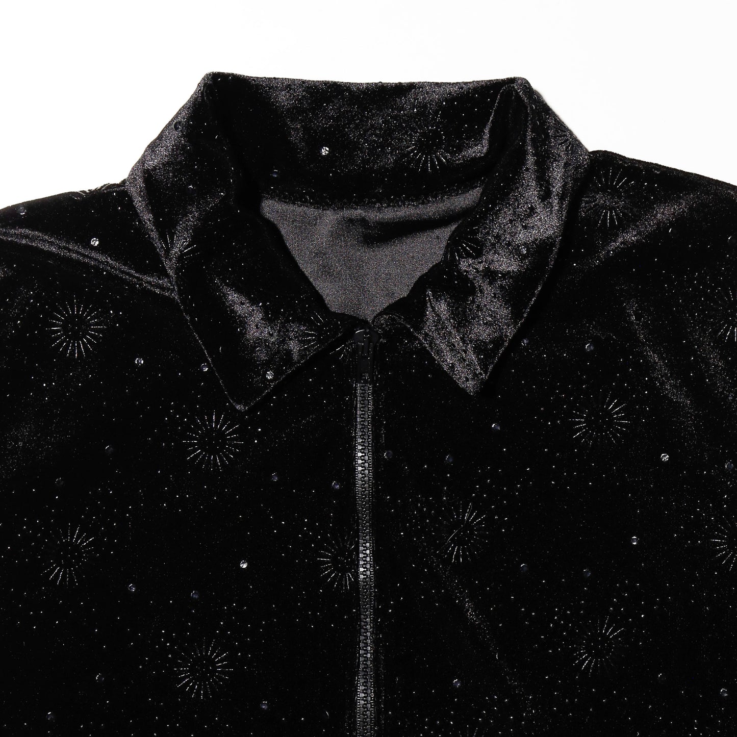 vintage sparkle velour shirt