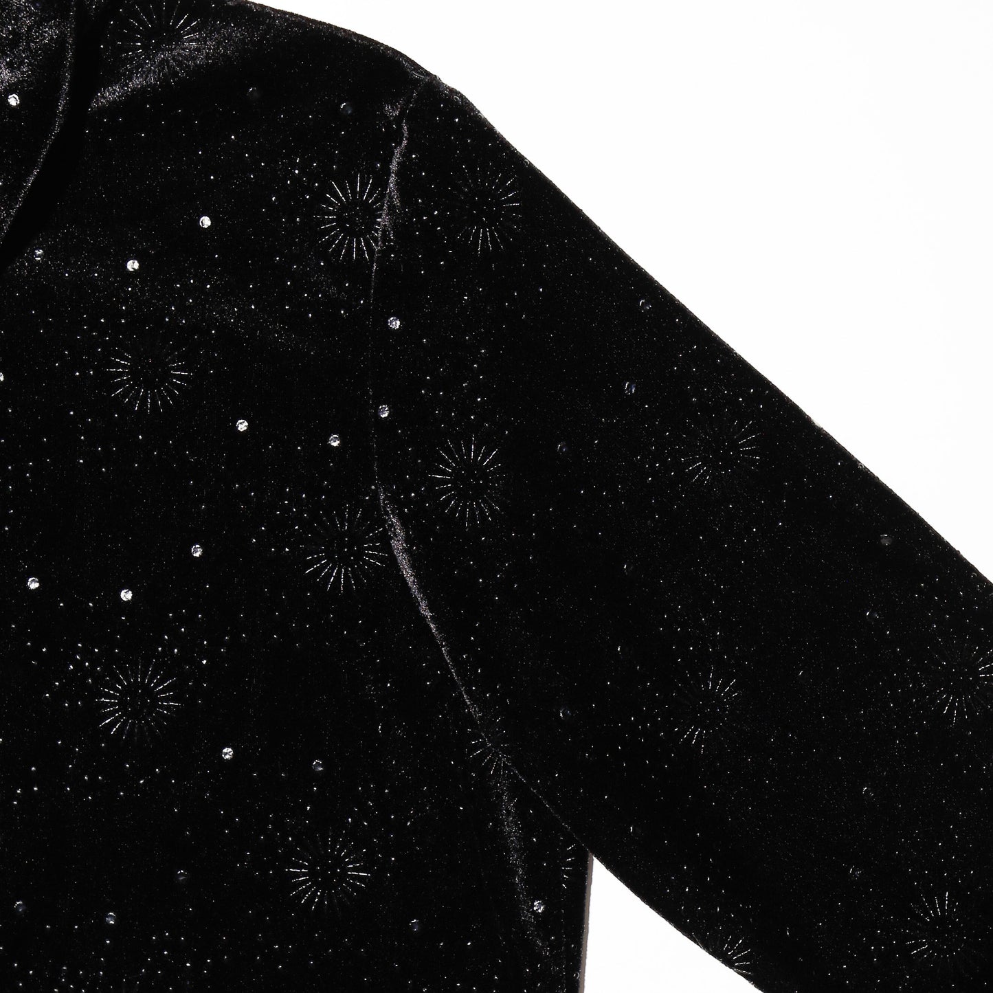 vintage sparkle velour shirt