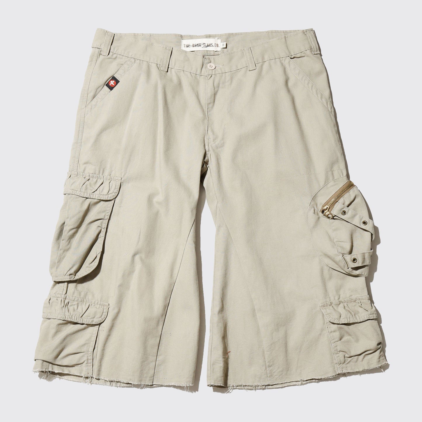 vintage utility cut off cargo shorts