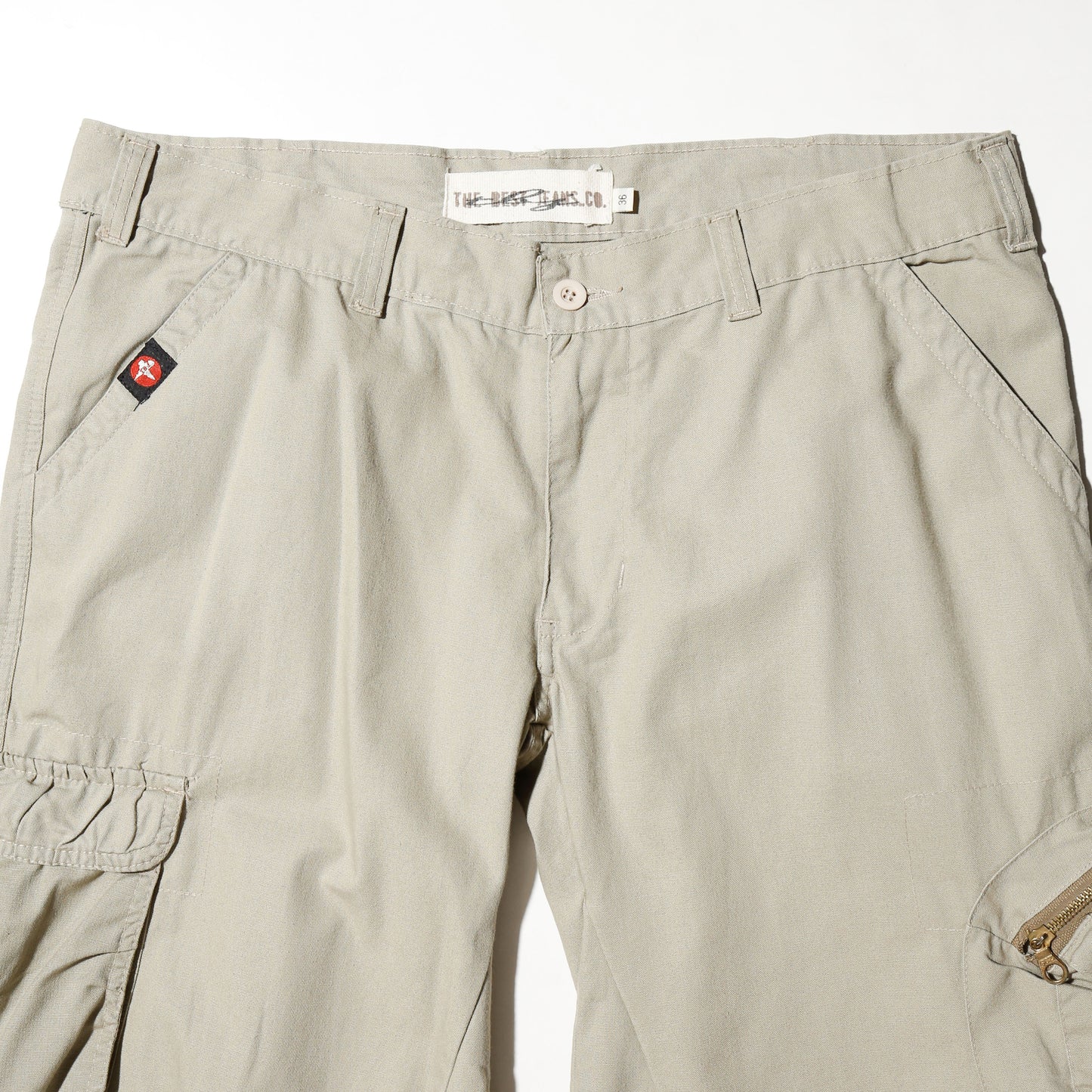 vintage utility cut off cargo shorts