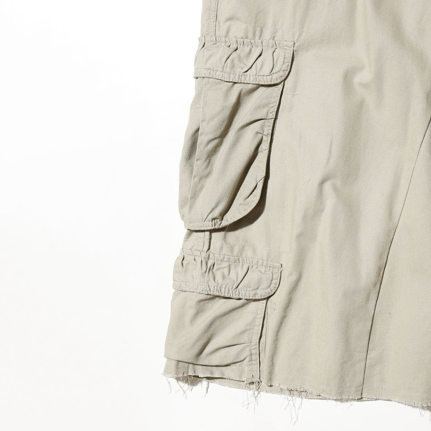 vintage utility cut off cargo shorts