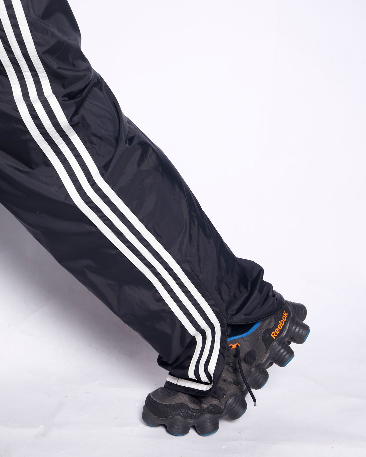 *one-off split nylon truck pants