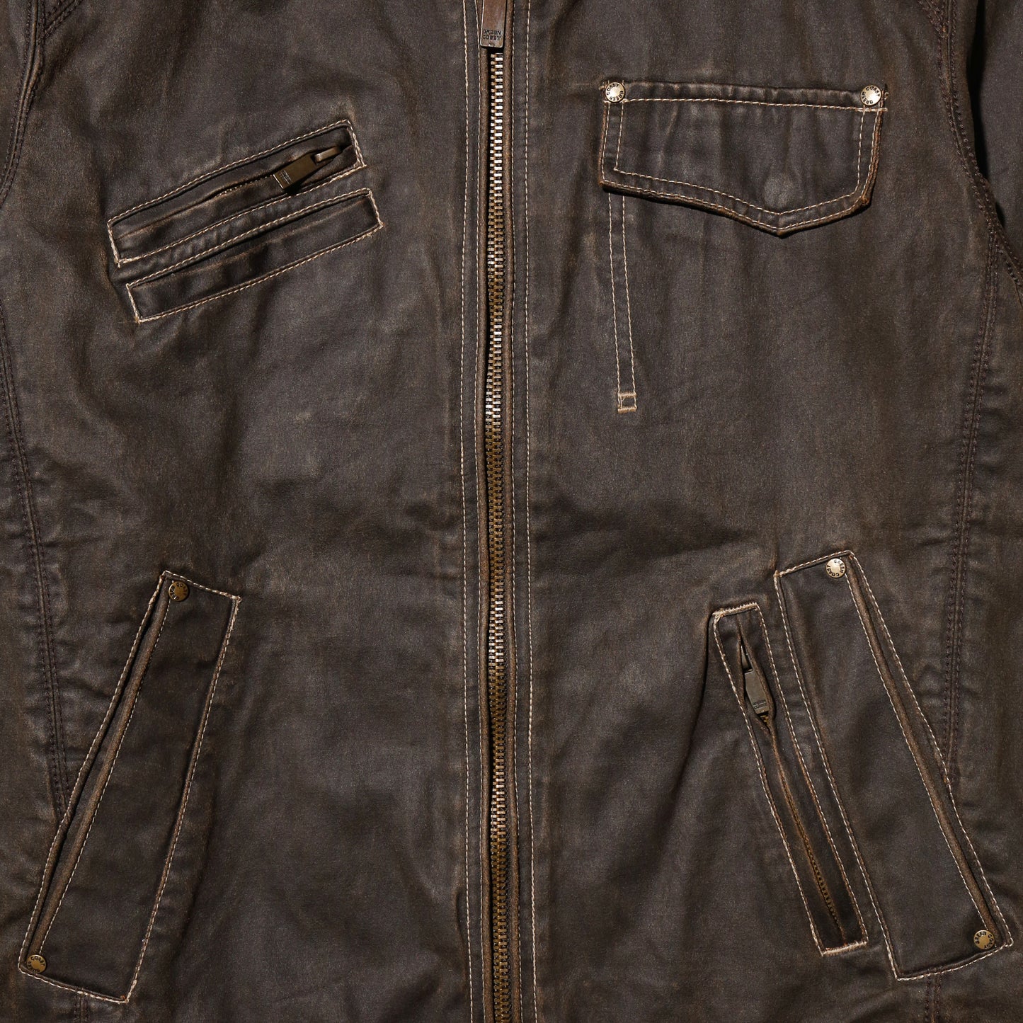 vintage coating ridding jacket