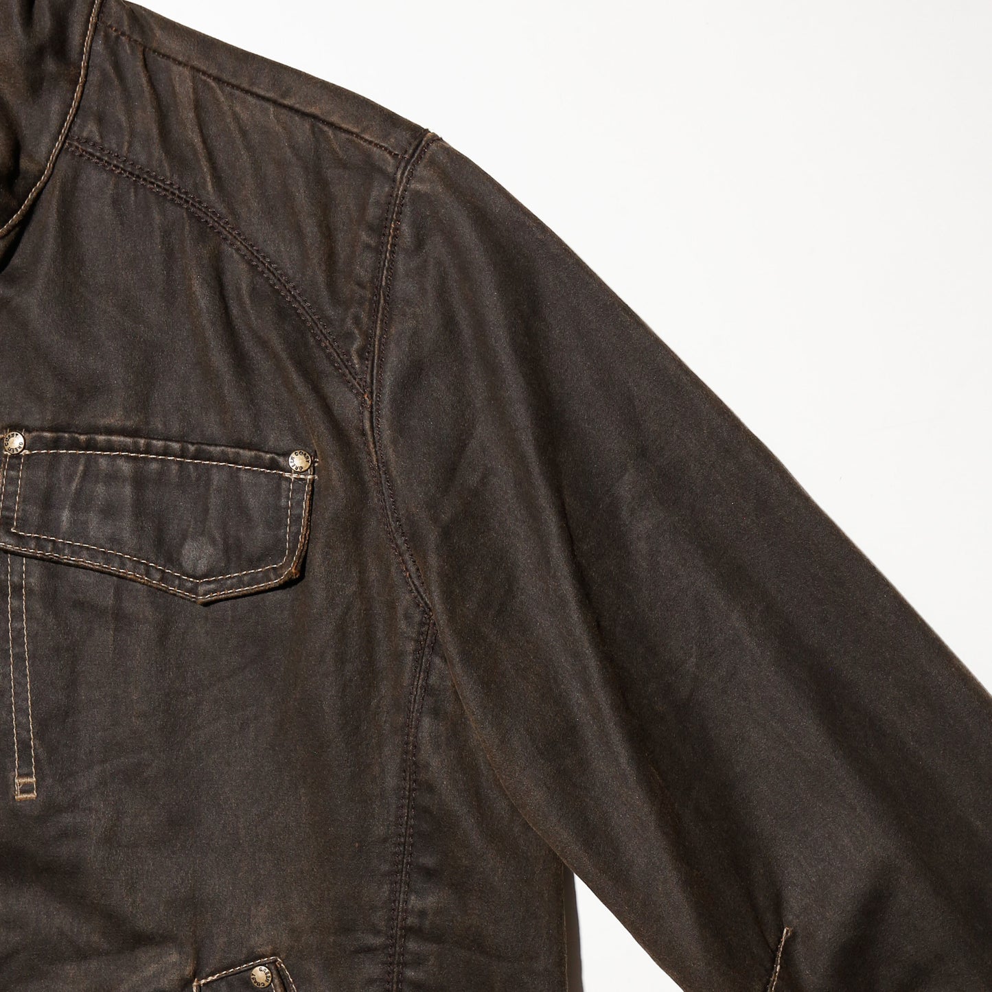vintage coating ridding jacket