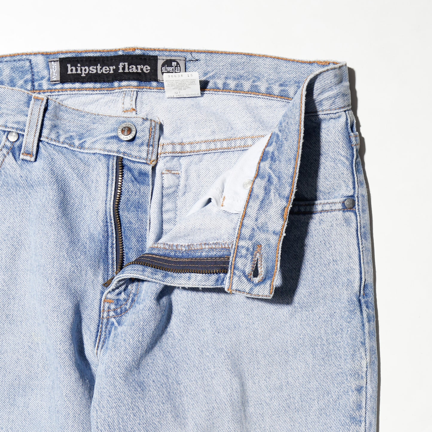 vintage levi's silver tab hipster flare jeans