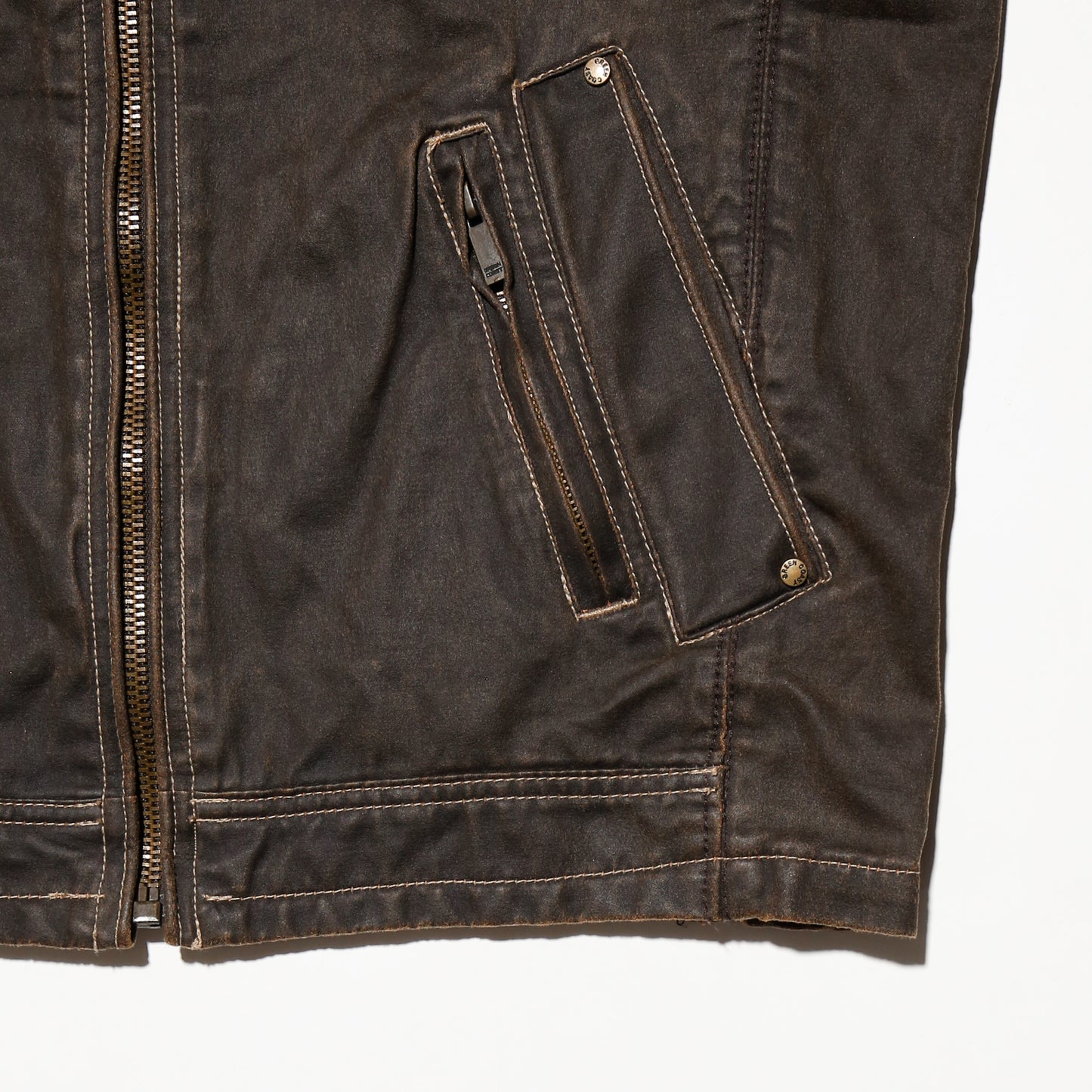 vintage coating ridding jacket