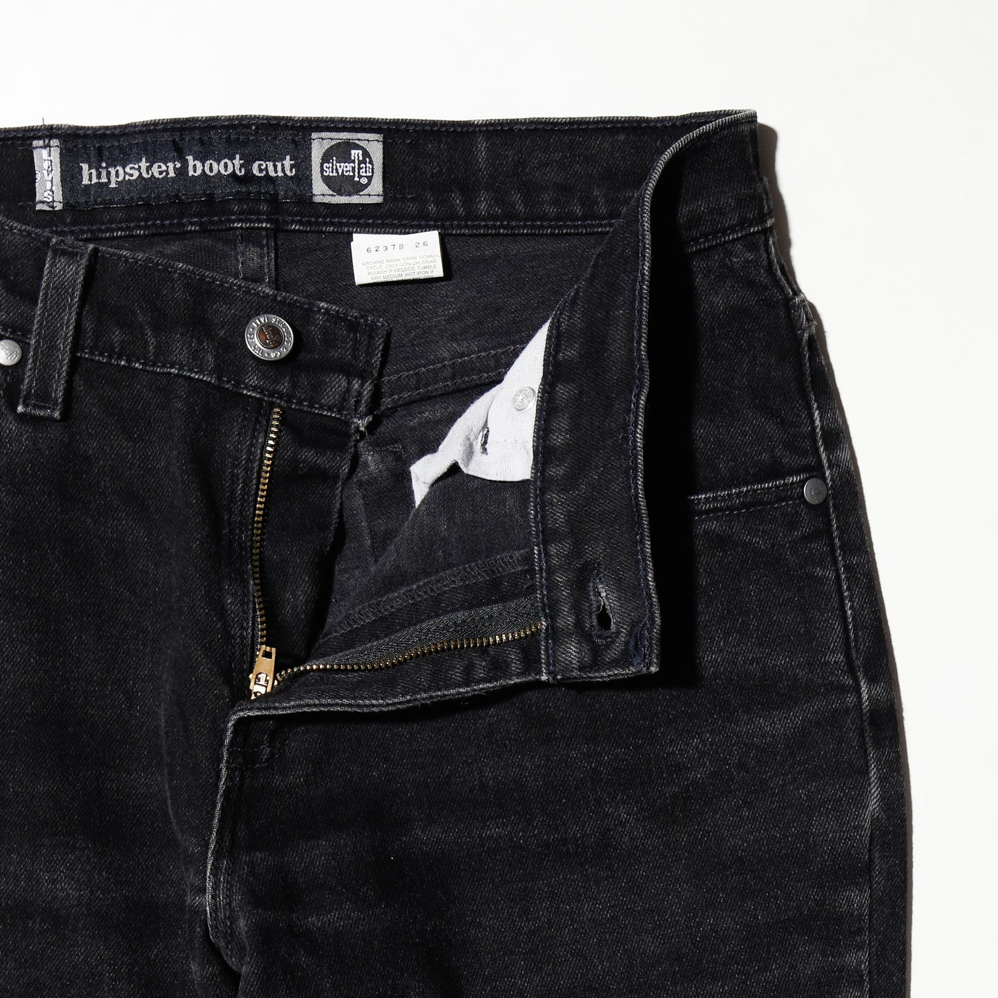 vintage levi's silver tab hipster boot cut jeans