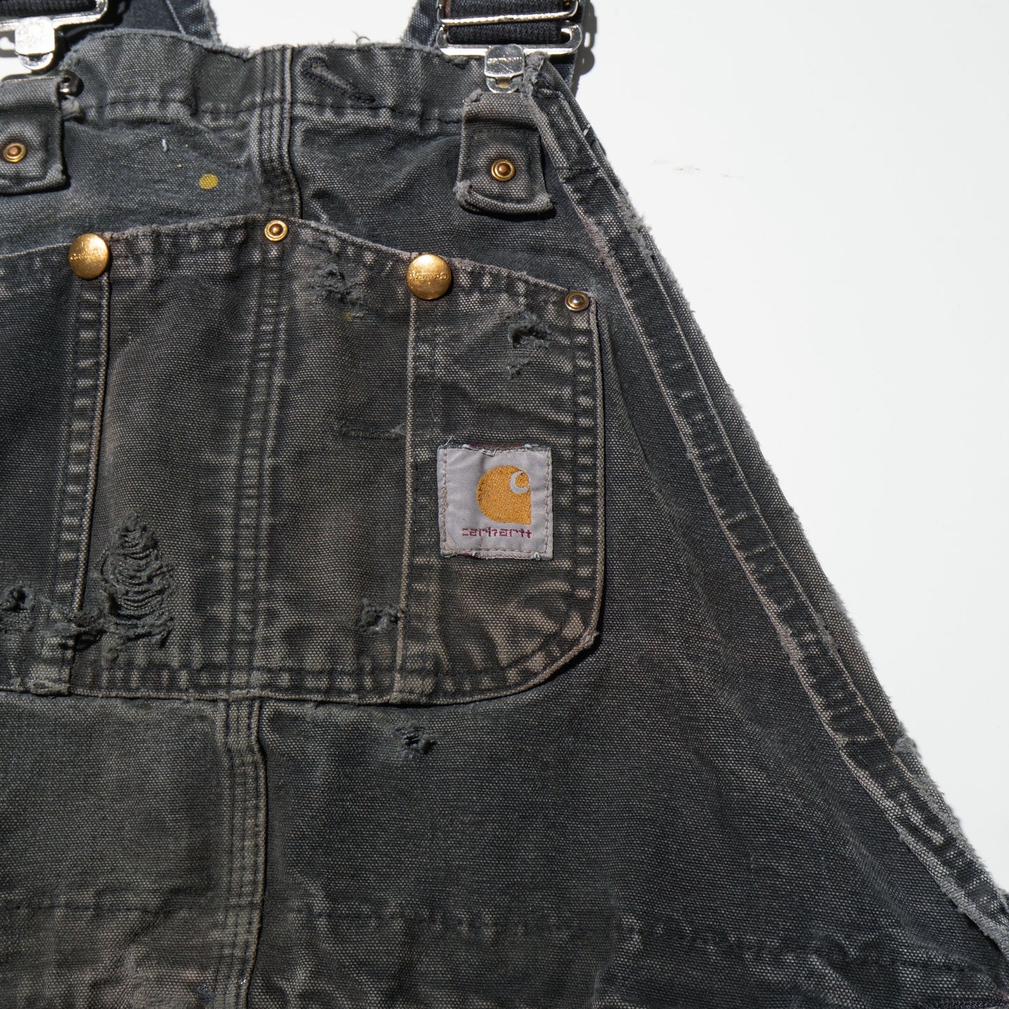 vintage carhartt broken overall