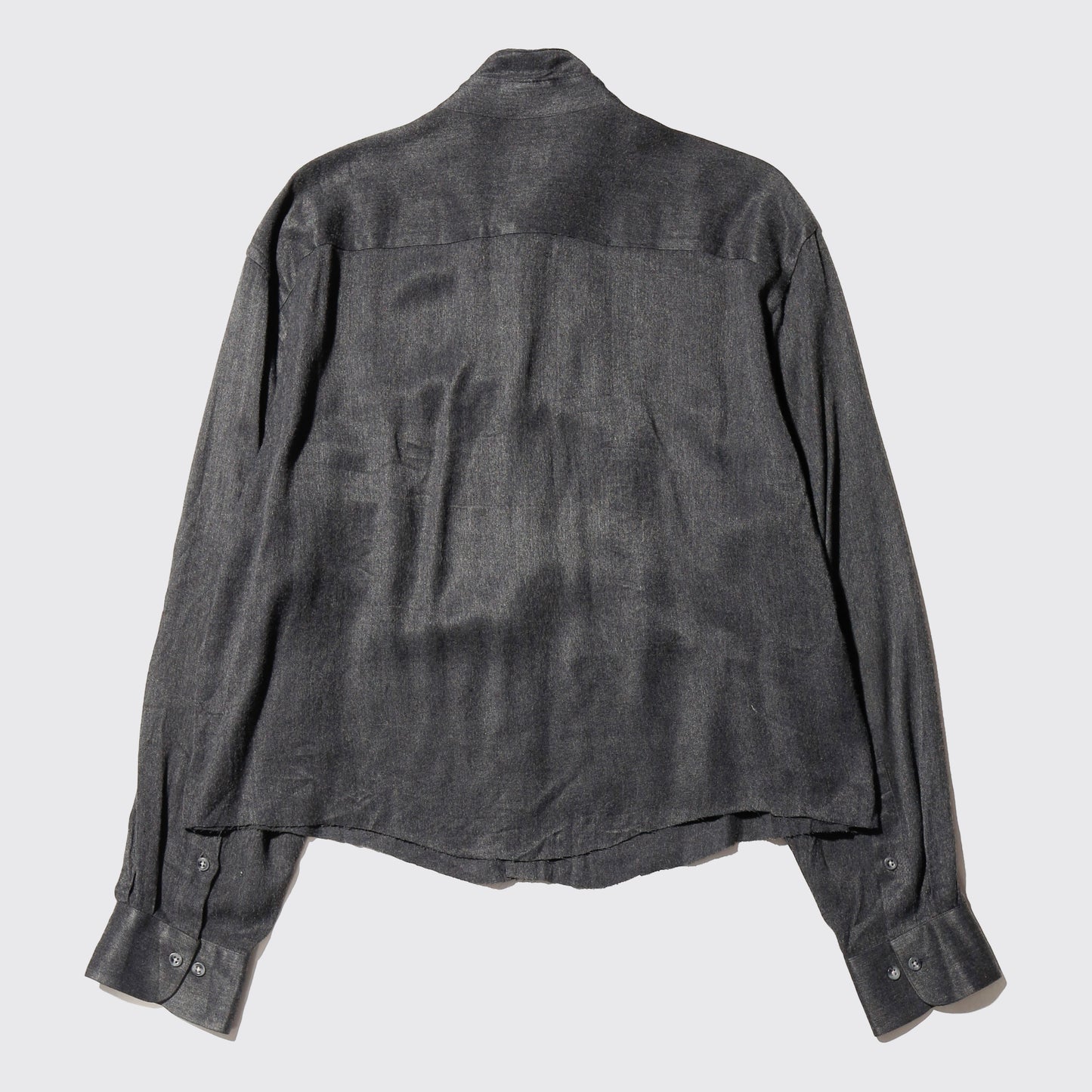 *one-off cropped bowtie shirt