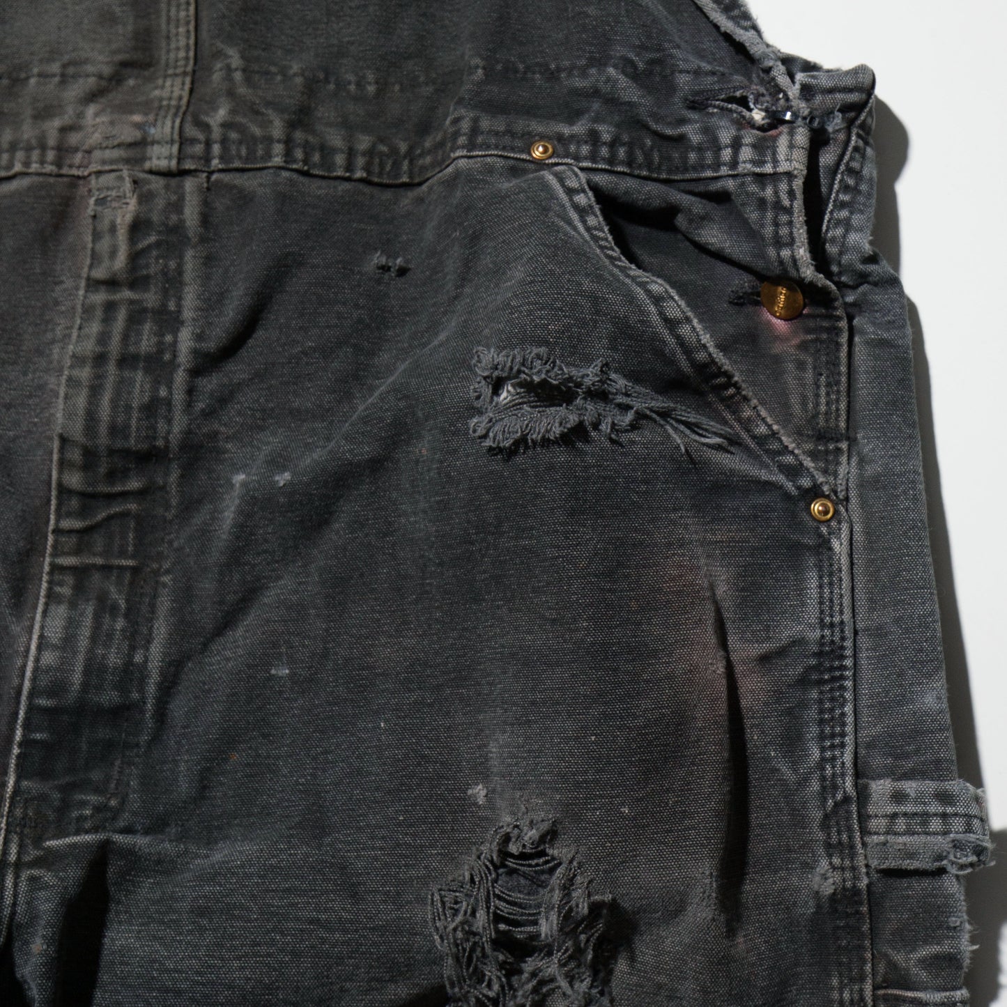 vintage carhartt broken overall