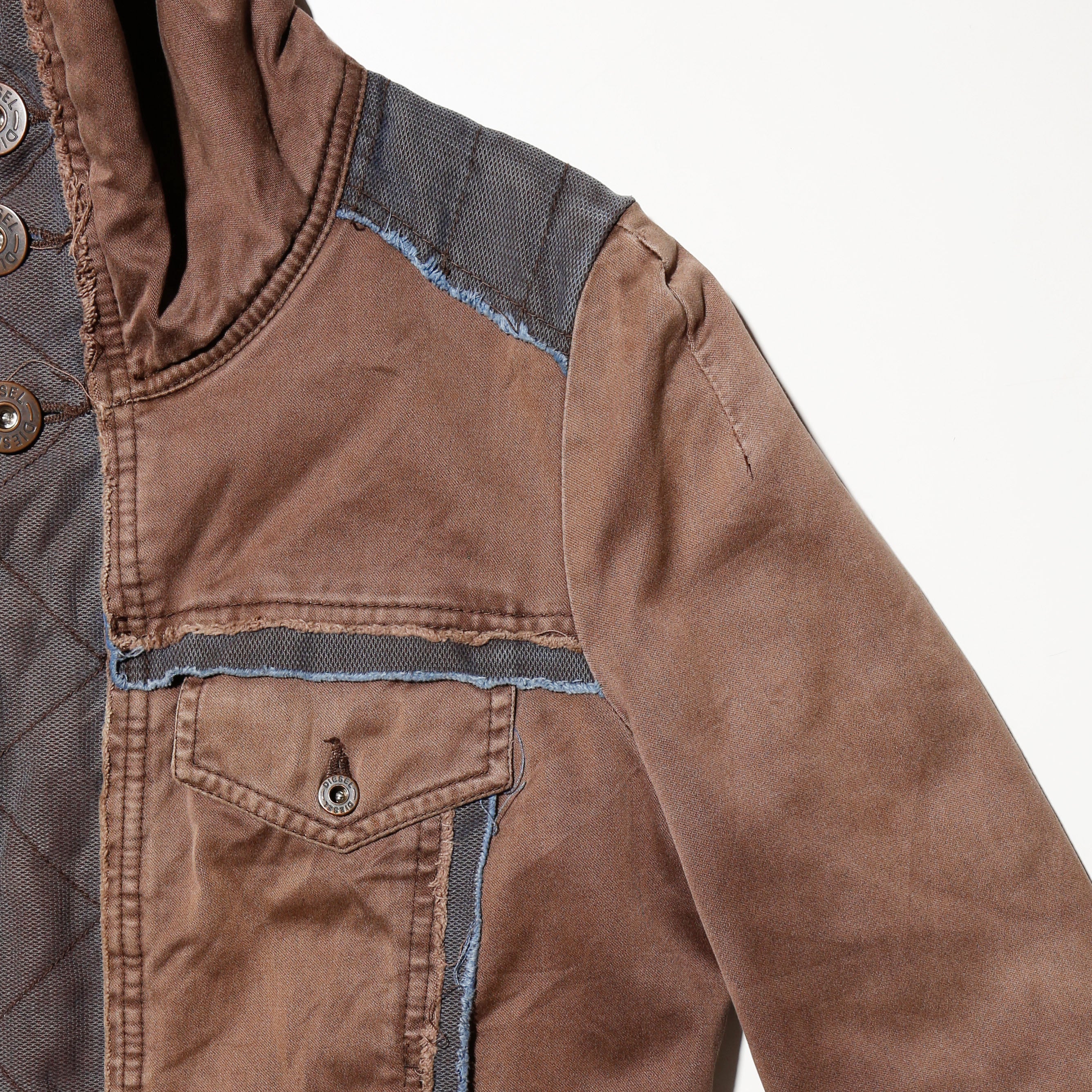 00’s DIESEL gimmick jacket zip opium S vintage 00's diesel gimmick jacket – NOILL