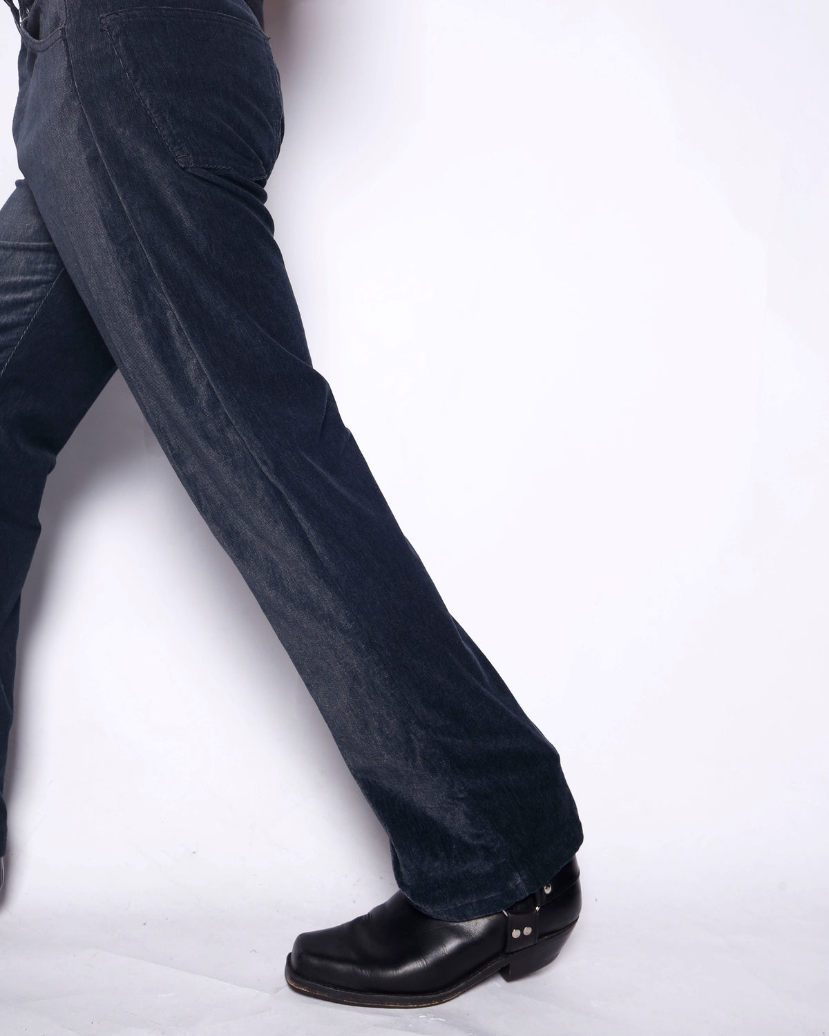 vintage 90-00's Armani Jeans velvet 5p trousers